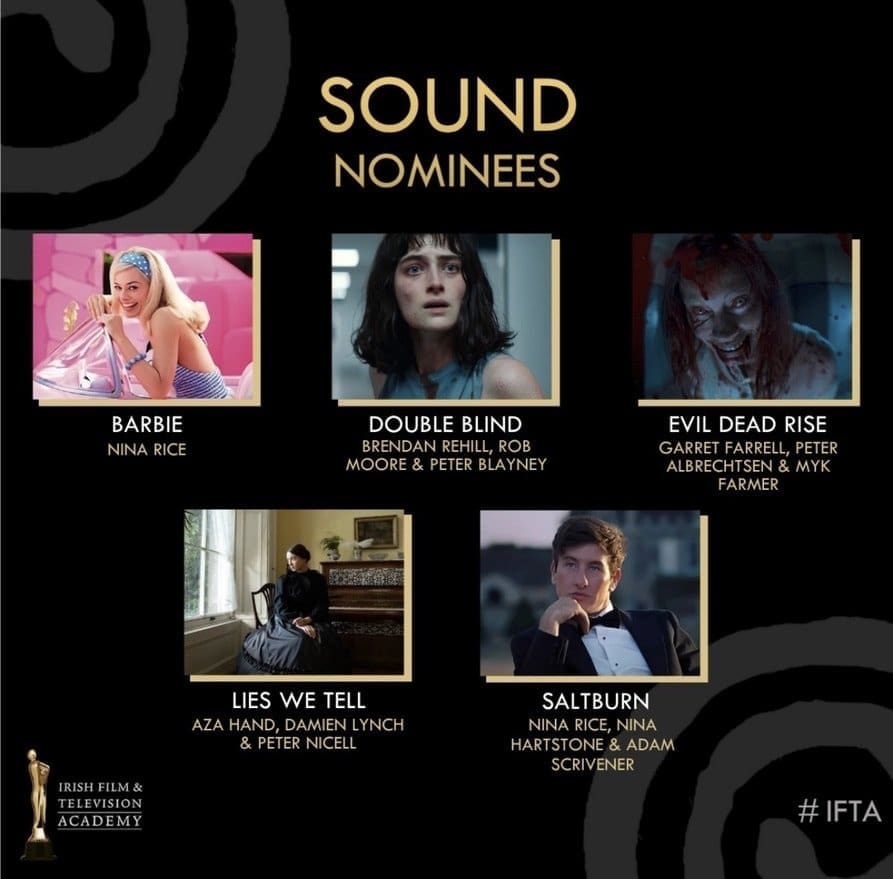 Lies We Tell IFTA Nominee 2024 - Sound