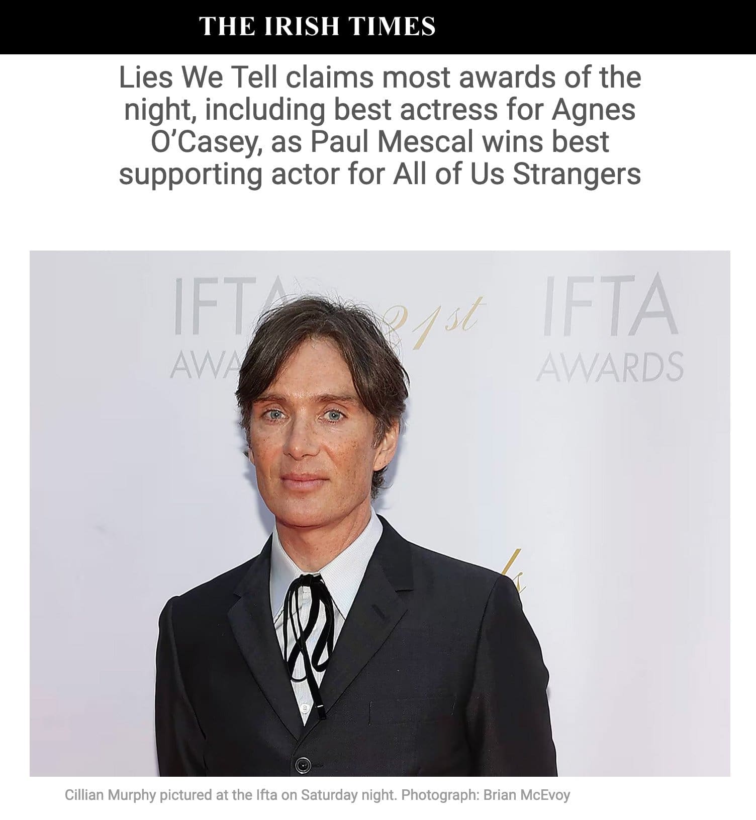 Ifta2024 Winners Irish Times Article