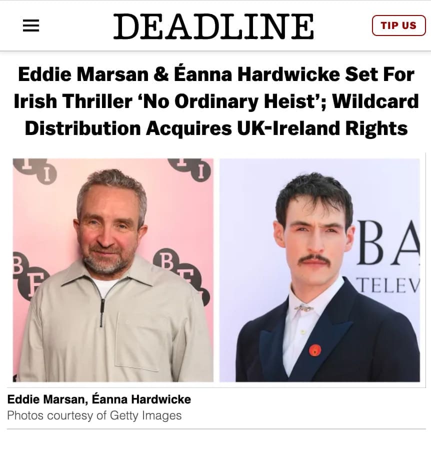 No Ordinary Heist Deadline Article 1